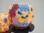 Preview: Lampe Leuchtglas Standleuchter Tropic Flower, 6armig