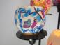 Preview: Lampe Leuchtglas Standleuchter Tropic Flower, 6armig