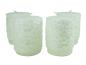 Preview: Kerze Malia, Safe Candle, Set 4 Stück, Farbe weiß-perlmutt, Größe 80/65 mm, Kerzen Wenzel