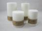 Preview: Kerze PURE OLIVE WAX, Farbe natural, Kerzen Wenzel