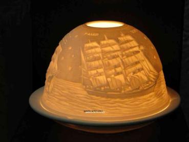 Starlight Windlicht Nr. 156, Segelschiff, Hellmann