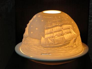 Preview: Starlight Windlicht Nr. 156, Segelschiff, Hellmann