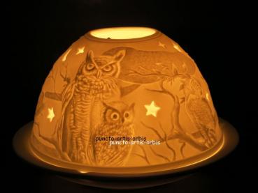 Starlight Windlicht Nr. 246, Eulen