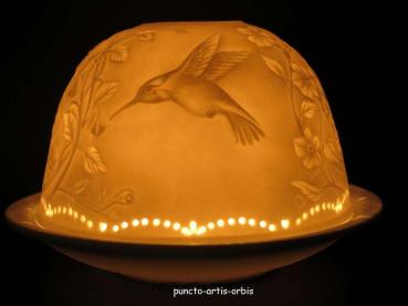 Starlight Windlicht Nr. 354, Kolibri, Porzellan Windlicht