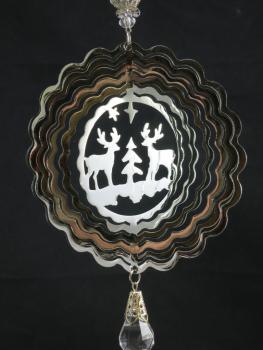 Preview: Medalion Hirsch 93673, Weihnachtsdekoration