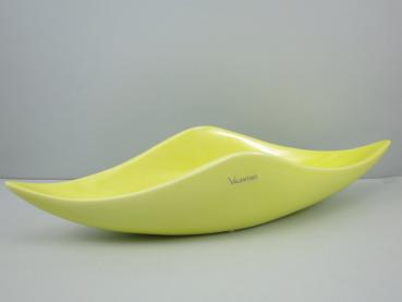 Schale Brema, Länge 40 cm, Farbe gelb