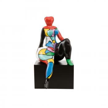 Gisele Figur, Deesse, Skulptur Höhe 35 cm, Limited Edition