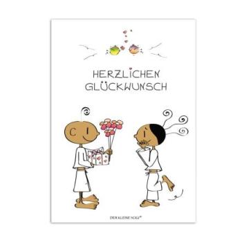 Postkarte Herzlichen Glückwunsch, Der kleine Yogi®