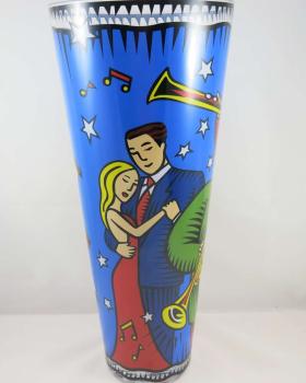 Vase All That Jazz, Burton Morris
