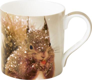 Winter Squirrel, Bone China Becher, IHR Ideal Home Range