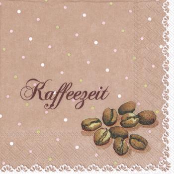 Kaffeezeit brown, Cocktail Servietten, IHR Ideal Home Range
