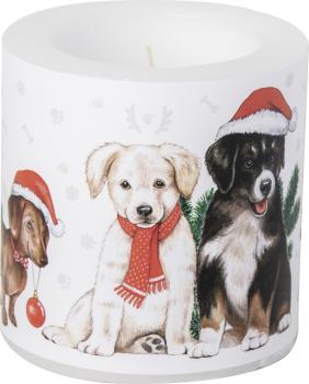 Kerze, Hunde, DOG - MAS, Kerze / Windlicht klein, IHR Ideal Home Range