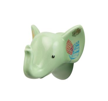 Haken Jungle Elephants, hellgrün, Goebel Porzellan