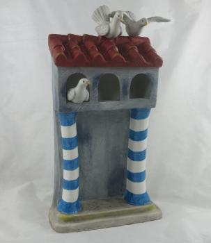 Taubenstall Dekorationshintergrund, Rosina Wachtmeister, Goebel Porzellan