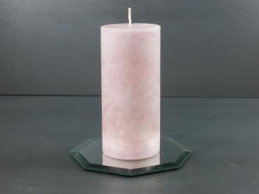 Duftkerze TREND Safe Candle, Duft Rose, Farbe rosa, Kerzen Wenzel