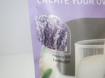 Wachsgranulat, Kerzenwachs Duft Lavender, Kerzen Wenzel