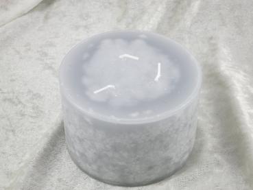 Preview: Drei Dochtkerze Trend Indoor, silbergrau, 39 Stunden, Kerzen Wenzel