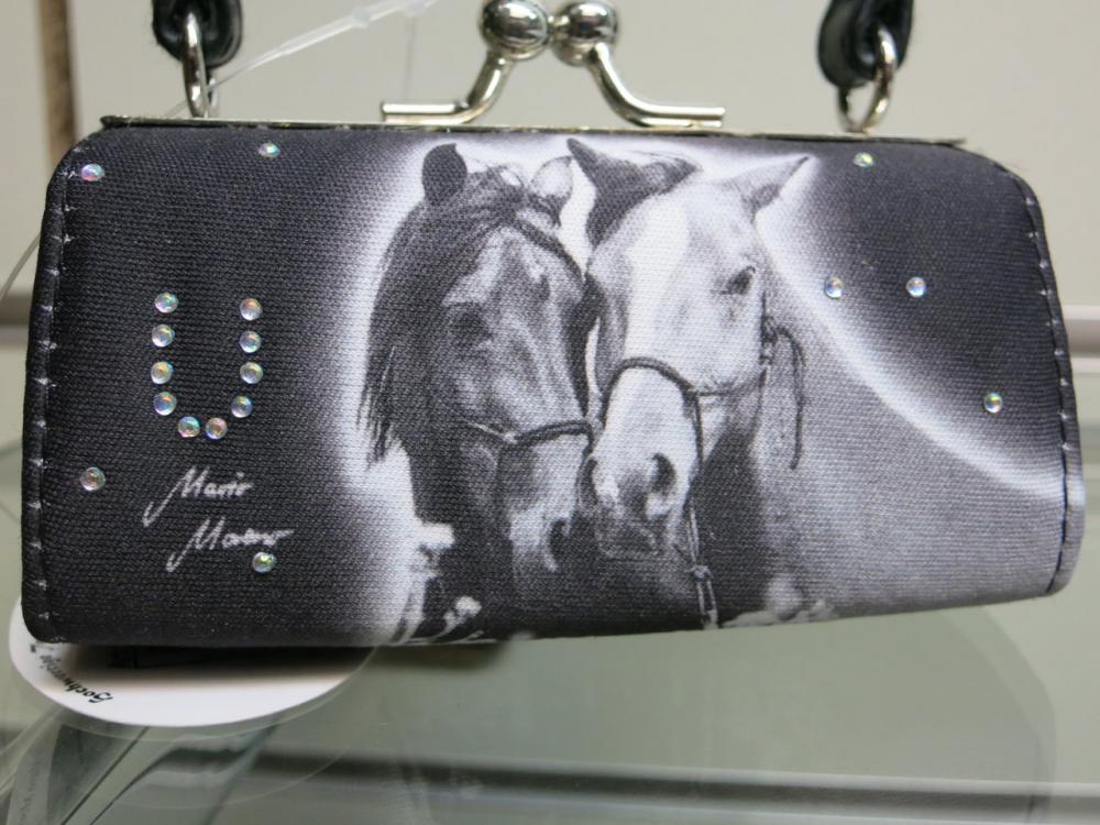 Pferde MiniBag, schwarz weiß, Mario Moreno, 38337 A
