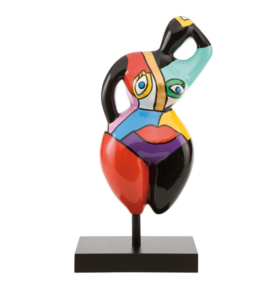 Erotica Figur, Deesse, Skulptur Limited Edition, Höhe 41 cm