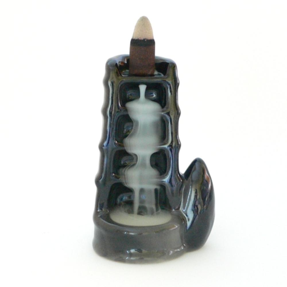 Rückflußkegel Halter Bambus, Keramik, 4008003, Edgar Hintze