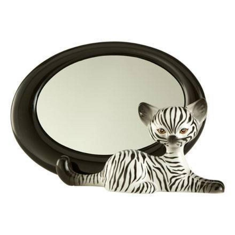 Spiegel Zebra Kitty, Animal Kitties, Goebel Porzellan