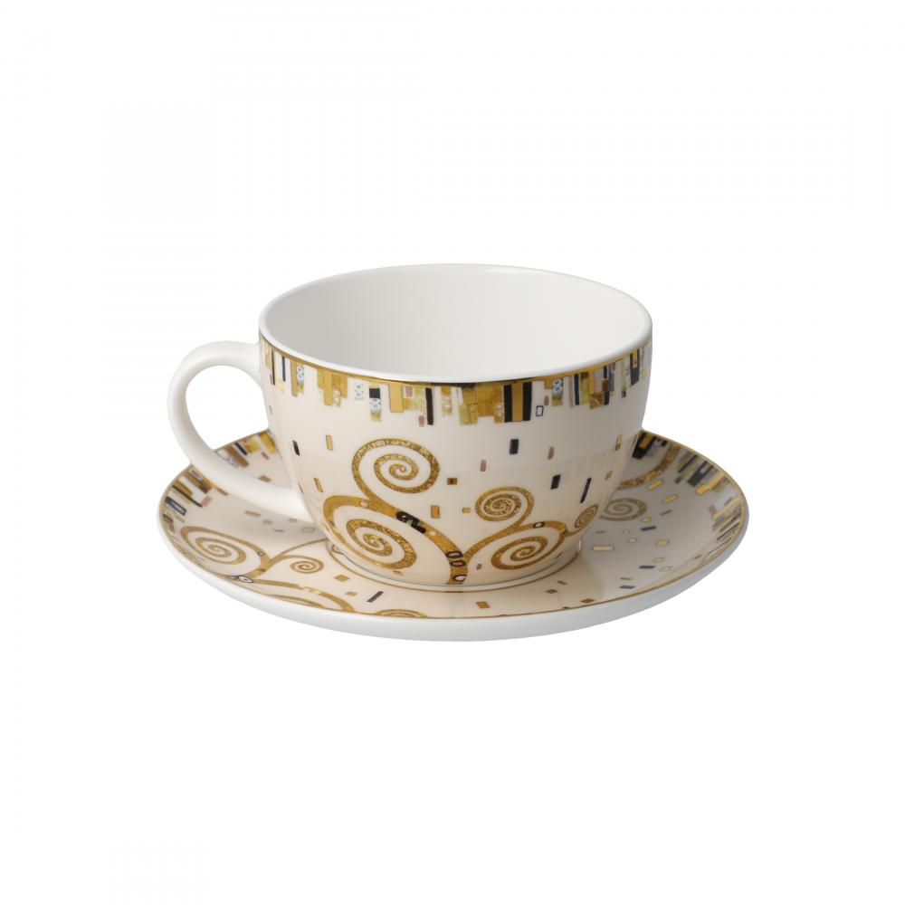 Cappuccinotasse, Teetasse Die Erfüllung, Gustav Klimt, Goebel