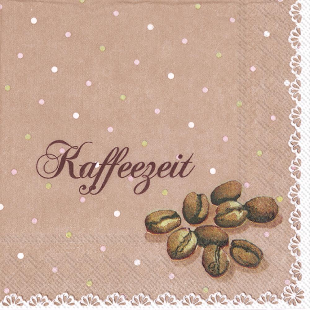Kaffeezeit brown, Cocktail Servietten, IHR Ideal Home Range