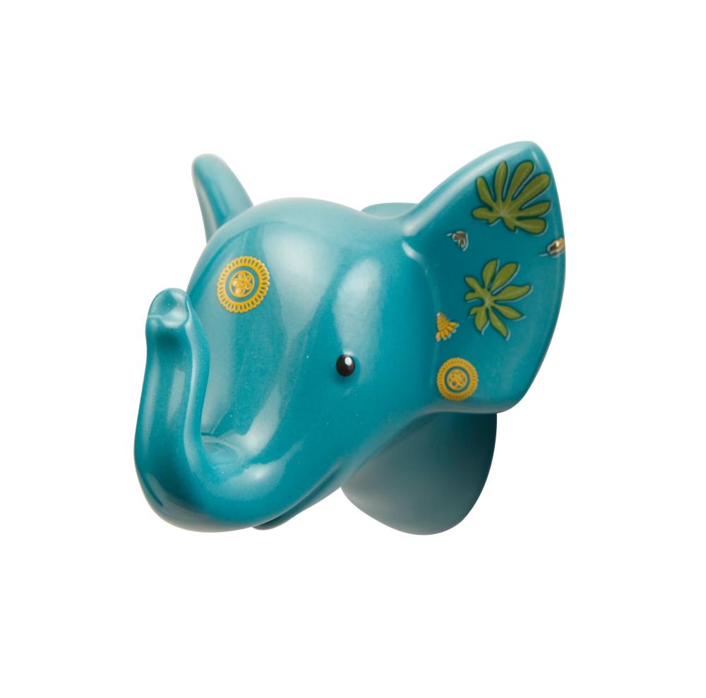 Haken Jungle Elephants, blau, Goebel Porzellan