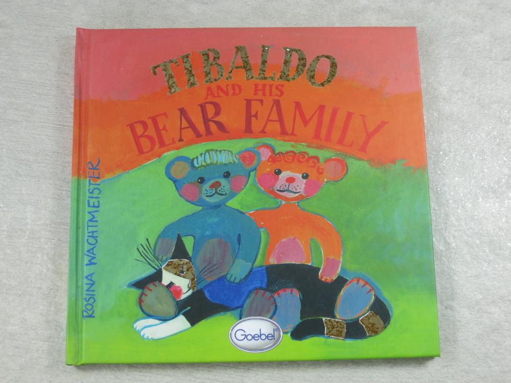 Buch TIBALDO and his bear familiy, Rosina Wachtmeister, Goebel Porzellan