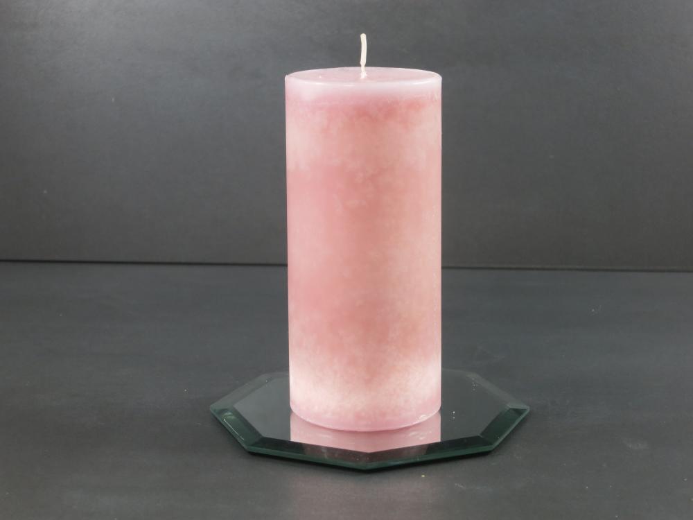 Duftkerze TREND Safe Candle, Duft Fresh Flowers, Farbe antikrosa, Kerzen Wenzel
