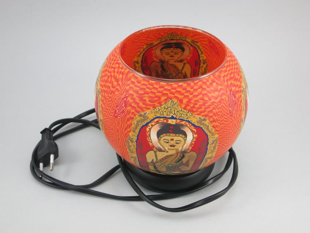 Lampe / Leuchtglas elektrisch, LED, X Large Nr. 309, Buddha