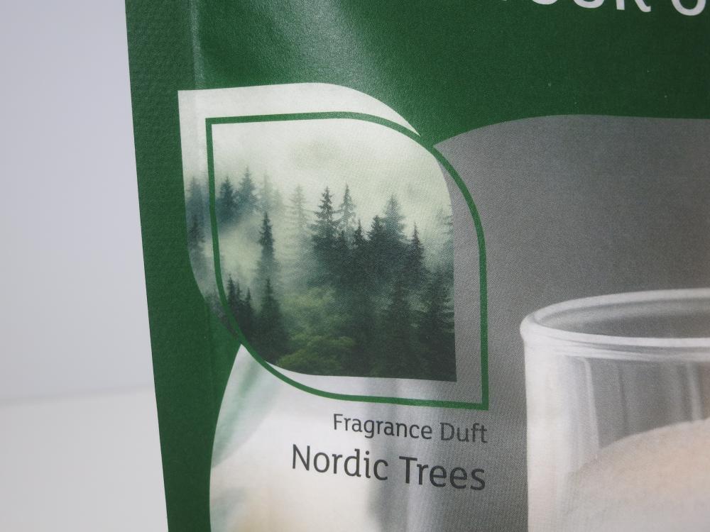 Wachsgranulat, Kerzenwachs Duft Nordic Trees, Kerzen Wenzel