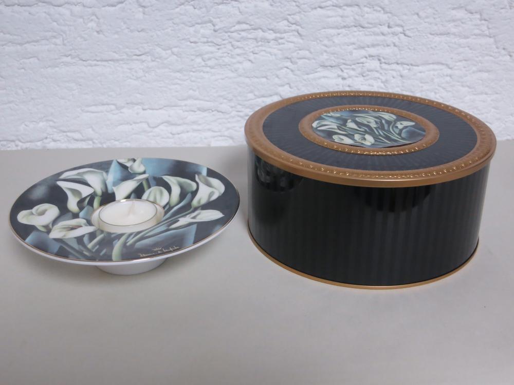 Künstlerteelicht, Callas I,  Tamara de Lempicka, Goebel Porzellan