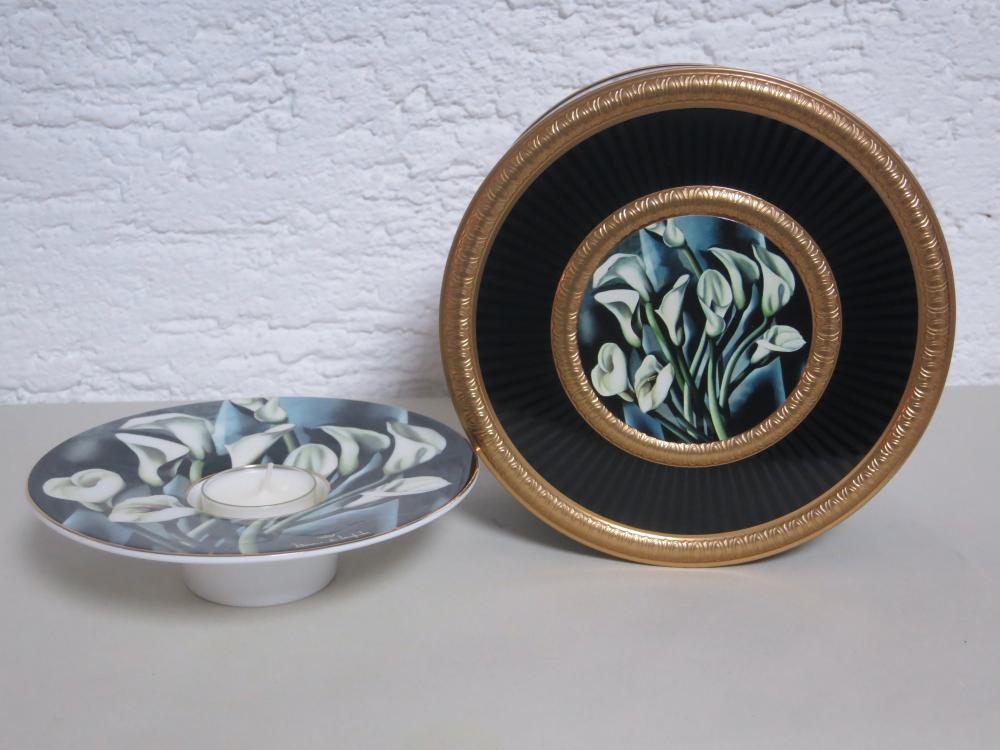 Künstlerteelicht, Callas I,  Tamara de Lempicka, Goebel Porzellan