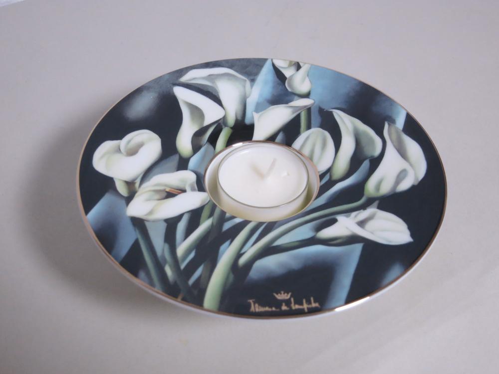 Künstlerteelicht, Callas I,  Tamara de Lempicka, Goebel Porzellan