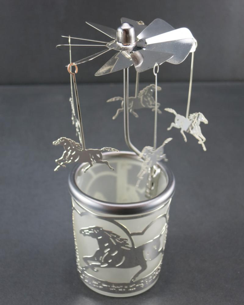 Glas Karussell Pferd, Horse