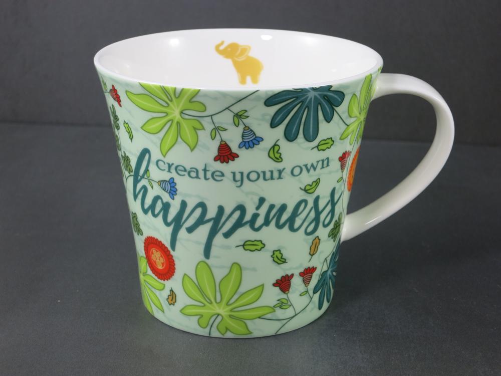 Happyness, Coffee-/Tea Mug, Kaffeetasse, Goebel Porzellan
