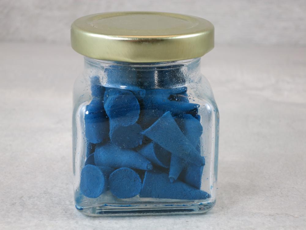 Räucherkegel (35) - Opium (blau)