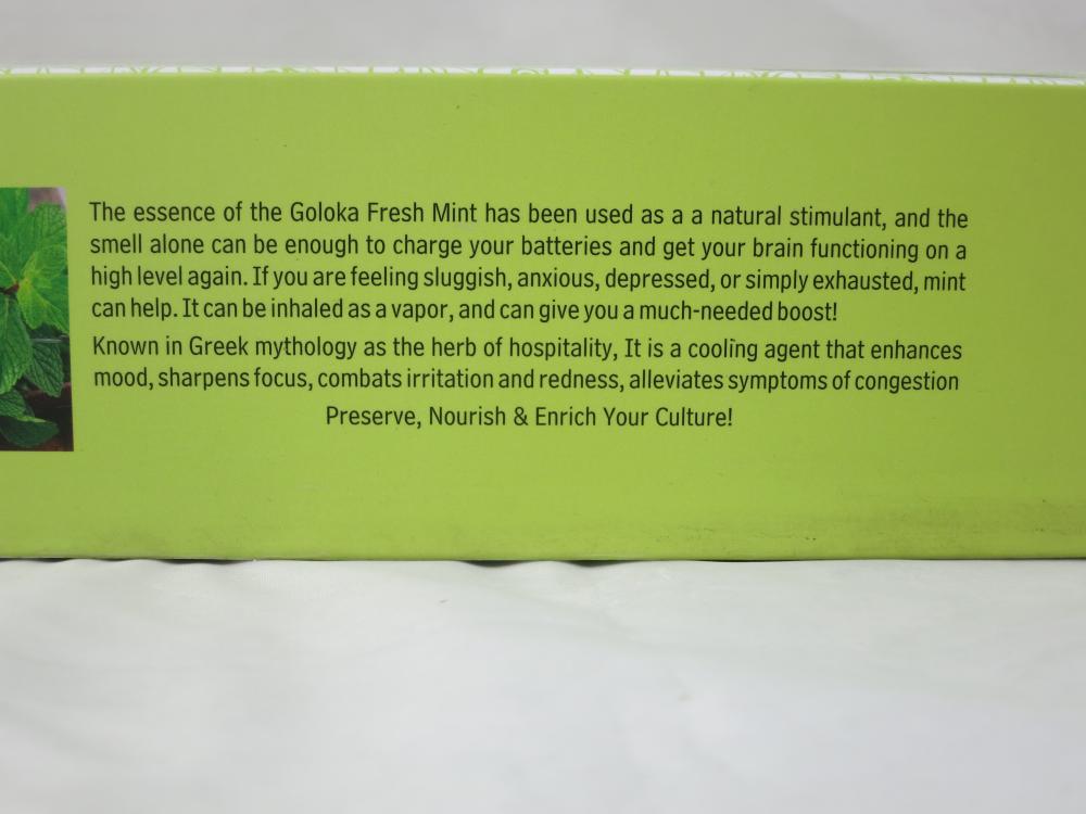 Goloka Fresh Mint, Masala Räucherstäbchen