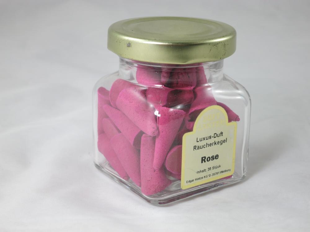 Räucherkegel (35) - Rose (rosa), Edgar Hintze
