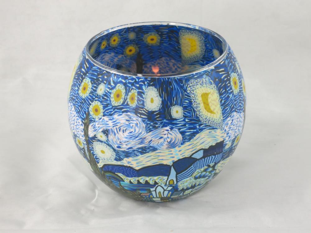Leuchtglas Nr. 109706 Nacht der Sterne, Hellmann Erlangen