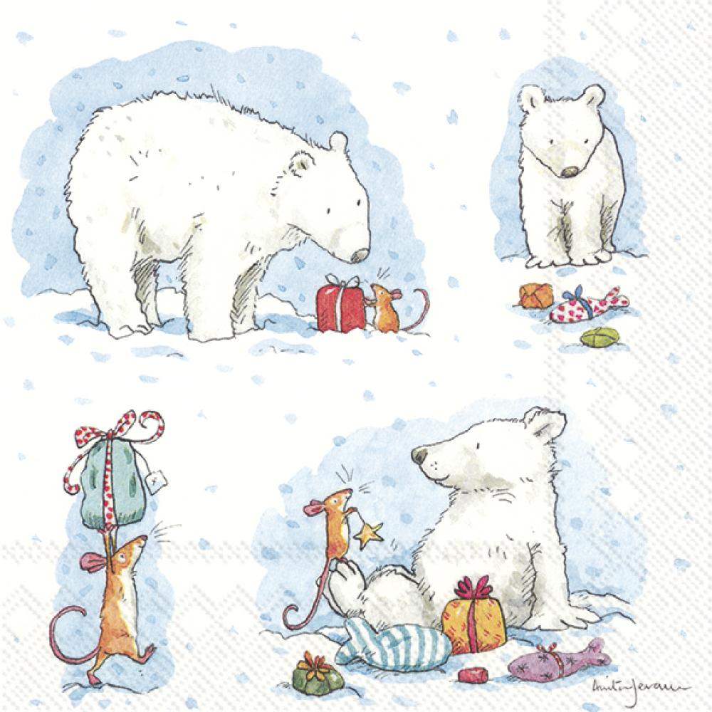 ICY X-MAS FOR YOU, Lunch Servietten, IHR Ideal Home Range