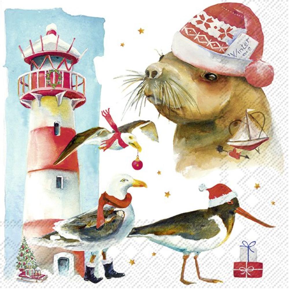 Lunch Servietten, Winter at the Sea, IHR Ideal Home Range
