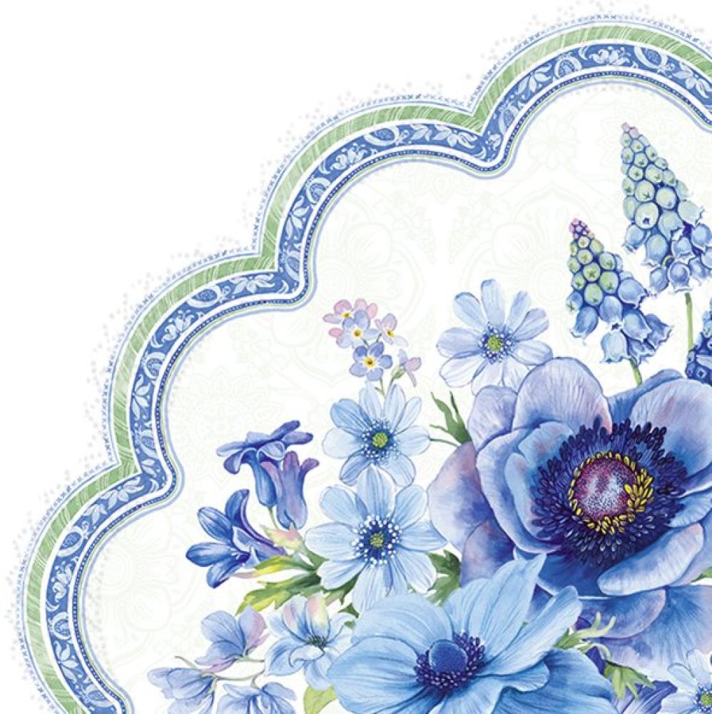Rondo Servietten Springtime Blues light blue, IHR Ideal Home Range