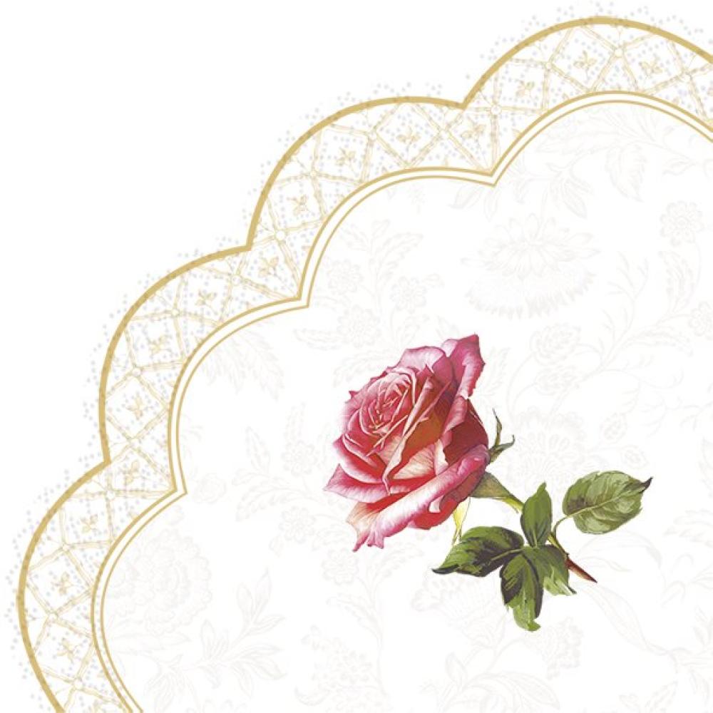 Rondo Servietten QUEEN OF ELEGANCE gold, IHR Ideal Home Range