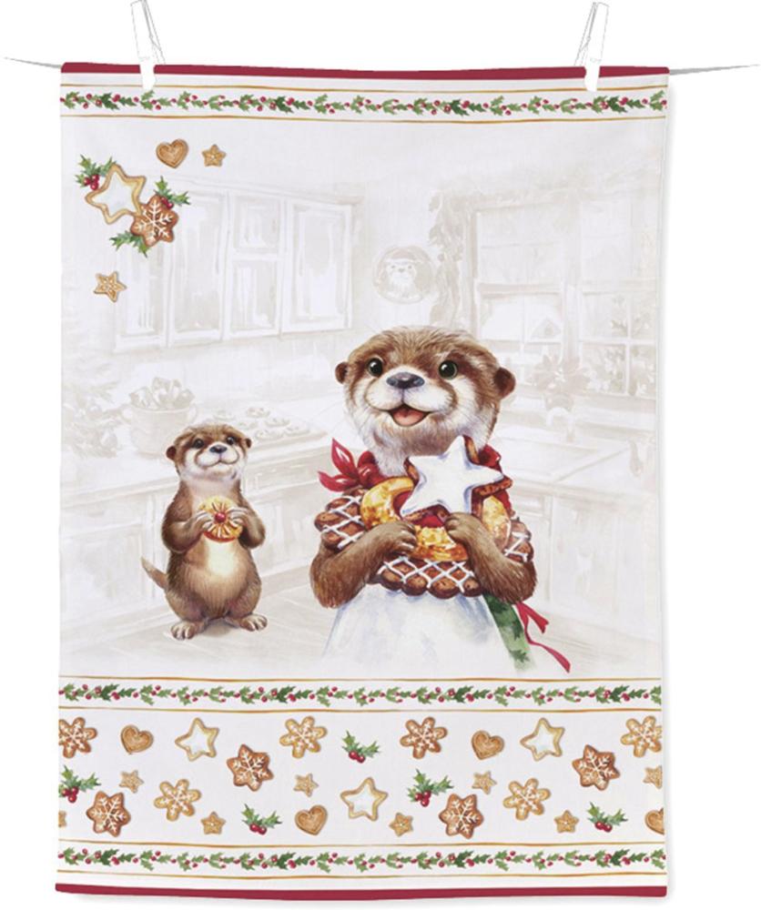 Geschirrtuch OTTER FAMILY BAKED cream, IHR Ideal Home Range