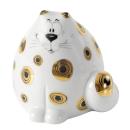 Spardose Sparkater Leo, Adam und Ziege, Goebel Porzellan